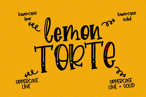 Lemon Torte - Crafty Font Font Dm Letter Studio 