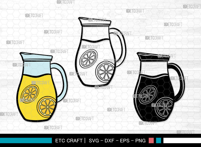 Lemonade Clipart SVG, Lemon Svg, Summer Svg, Icecream Svg, Lemon Layered Svg, Lemon Juice Svg, Lemon Slice Svg, Local Lemonade Svg, Lemonade Svg Bundle SVG ETC Craft 