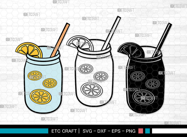 Lemonade Clipart SVG, Lemon Svg, Summer Svg, Icecream Svg, Lemon Layered Svg, Lemon Juice Svg, Lemon Slice Svg, Local Lemonade Svg, Lemonade Svg Bundle SVG ETC Craft 