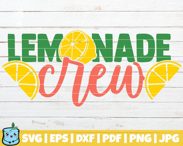 Lemonade Crew SVG MintyMarshmallows 