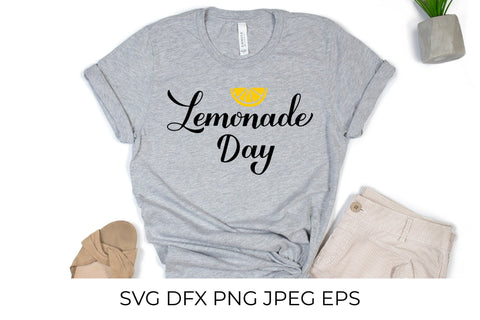 Lemonade Day calligraphy lettering SVG LaBelezoka 