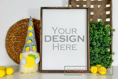 Lemonade stand sign with gnome | Mockup Mock Up Photo Burgess Family Craft 