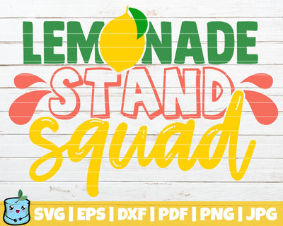 Lemonade Stand Squad SVG MintyMarshmallows 