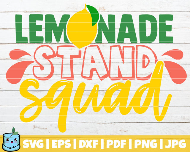 Lemonade Stand Squad SVG MintyMarshmallows 