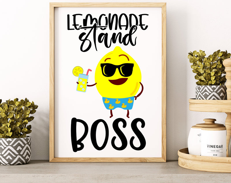Lemonade Stand SVG Bundle, Lemonade SVG, 6 Designs, Lemonade Stand Boss ...