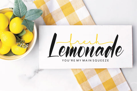 Lemonice Font Qwrtype Foundry 