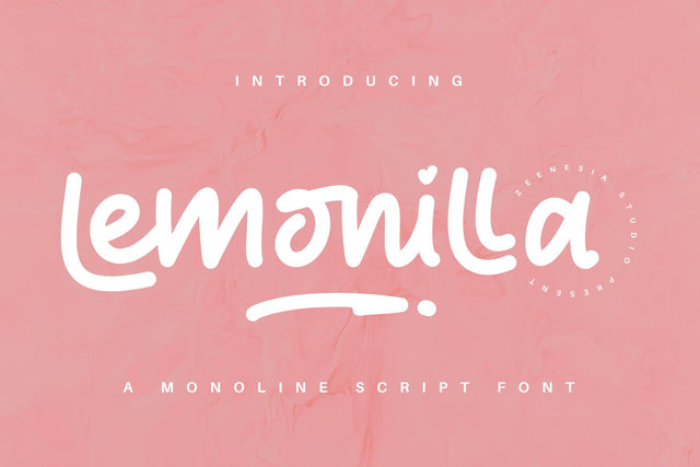 Lemonilla Font Zeenesia Std 