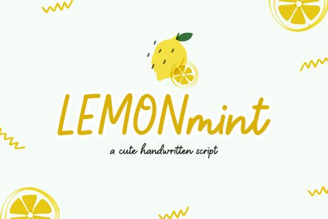 Lemonmint Font Allouse.Studio 