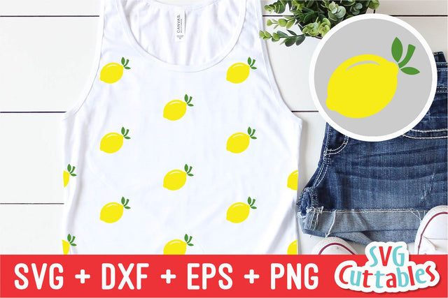 Lemons SVG Svg Cuttables 