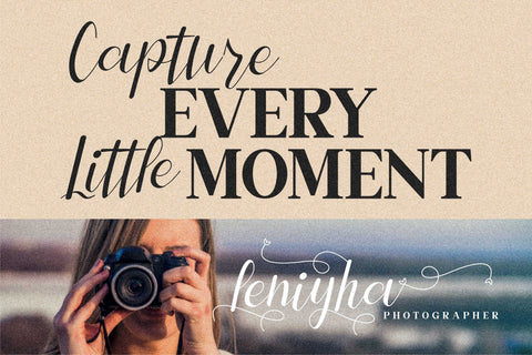 Leniyha Font Letterena Studios 