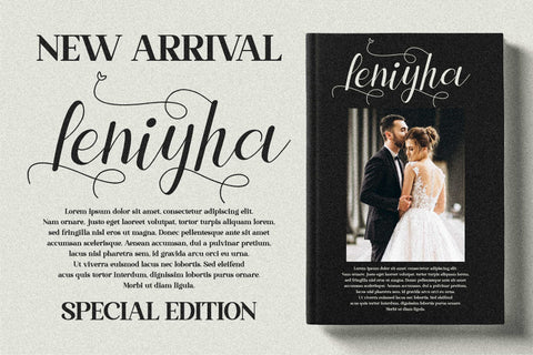 Leniyha Font Letterena Studios 