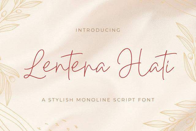 Lentera Hati - Handwritten Font Font StringLabs 