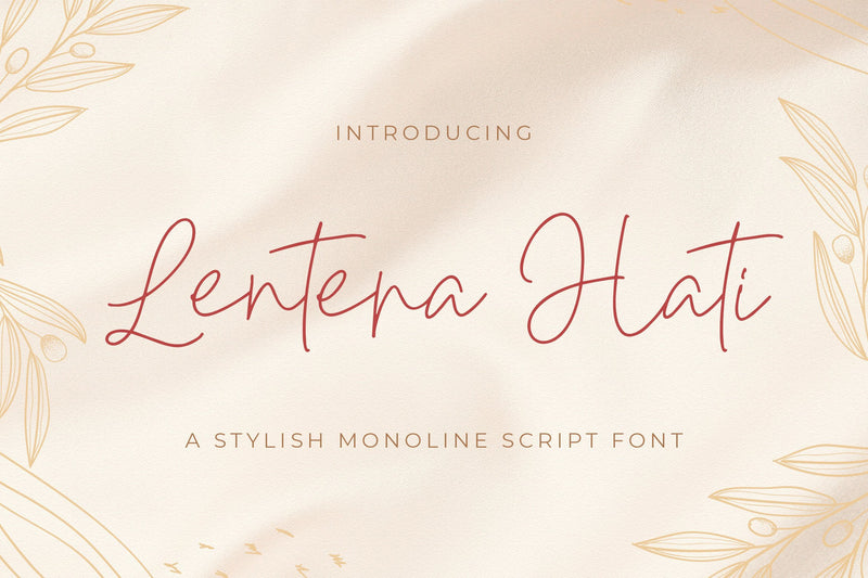 Lentera Hati - Handwritten Font Font StringLabs 
