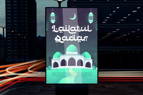 Lentera Ramadhan Font Dumadistyle 