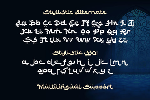 Lentera Ramadhan Font Dumadistyle 