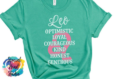 Leo Zodiac Sign SVG Special Heart Studio 
