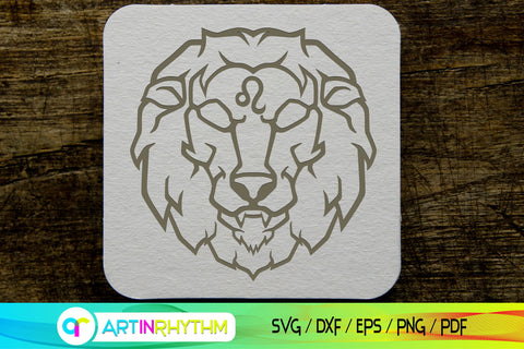 Leo zodiac sign svg SVG Artinrhythm shop 