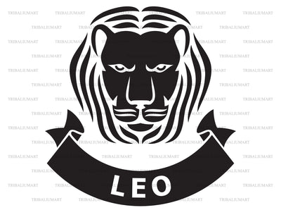 Leo zodiac sign SVG TribaliumArtSF 