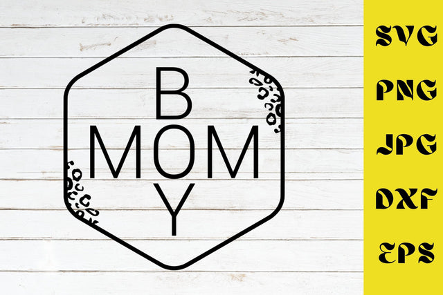 Leopard Boy Mom Cross SVG SVG NextArtWorks 