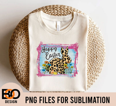 Leopard Bunny Png, Sublimation Design, Easter Day Png, Easter Sublimation Png,Easter Cross Png, Leopard Bunny Png, Digital Download Sublimation BOO-design 