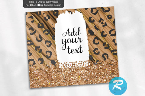 Leopard coffee 20 oz / 30 oz Tumbler PNG Sublimation Regulrcrative 