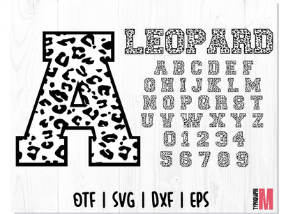 Leopard Font Font CreativeStudioTM 