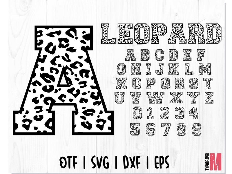 Leopard Font Font CreativeStudioTM 