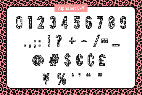 Leopard Font Font Fox7 By Rattana 