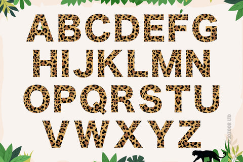 Leopard Font Font Jozoor 