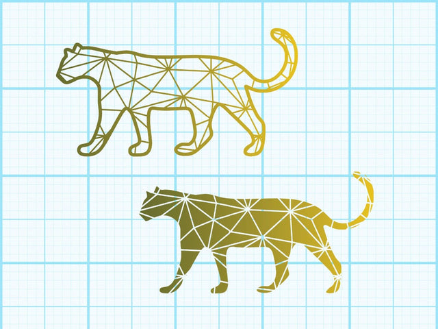 Leopard Geomatical Print SVG Johan Ru designs 