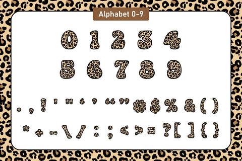 Leopard Groovy Color Fonts Font Fox7 By Rattana 