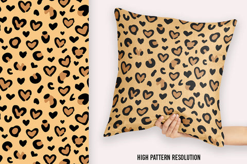 Leopard heart Svg | Valentine Heart | Heart leopard print Svg SVG Irina Ostapenko 