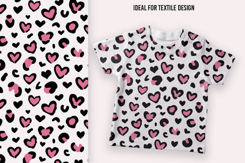 Leopard heart Svg | Valentine Heart | Heart leopard print Svg SVG Irina Ostapenko 