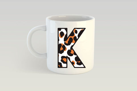 Leopard Letters SVG, Cheetah Print ABC, Alphabet SVG Monogram Letters. SVG Elinorka 