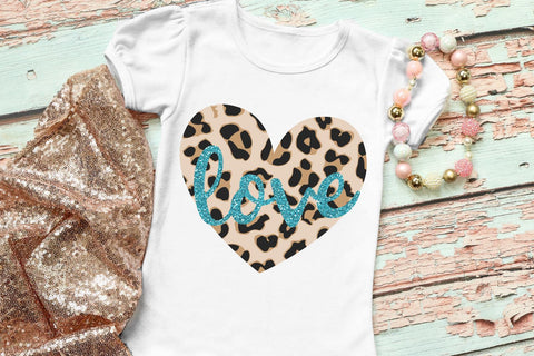 Leopard Love Heart SVG Morgan Day Designs 