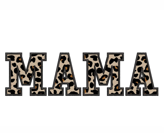 Leopard Mama Applique Embroidery Design, 6 sizes, Instant Download Embroidery/Applique DESIGNS Nino Nadaraia 