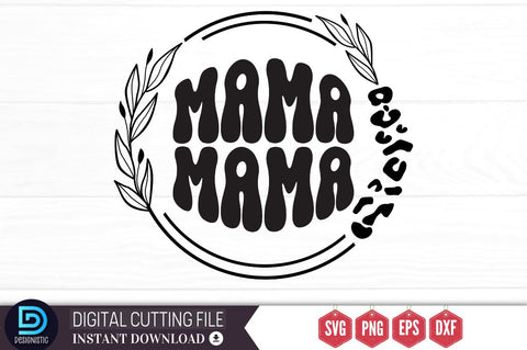 Leopard Mama SVG Bundle SVG DESIGNISTIC 