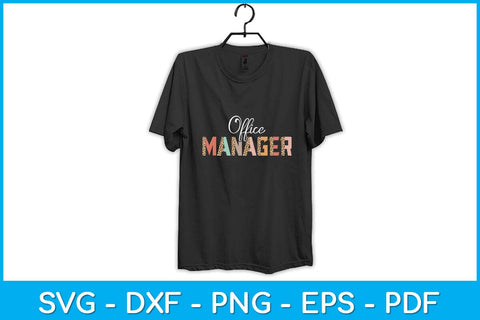 Leopard Office Manager Funny Job Title School Worker Svg Design SVG artprintfile 