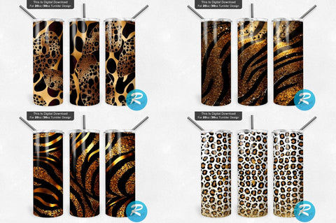 Leopard Png Tumbler Bundle Sublimation Regulrcrative 