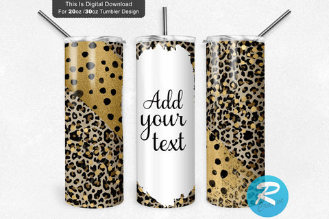 Leopard Print 20 oz / 30 oz Tumbler PNG Sublimation Regulrcrative 