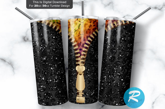 Leopard Print 20 oz / 30 oz Tumbler PNG Sublimation Regulrcrative 
