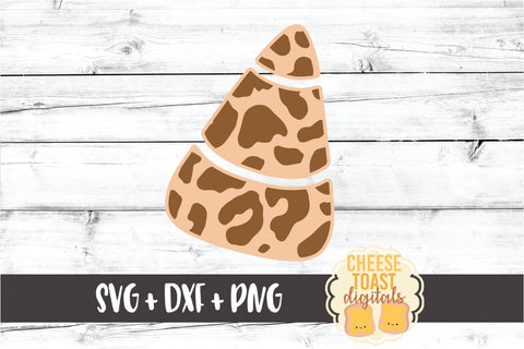 Leopard Print Candy Corn - Halloween SVG PNG DXF Cut Files SVG Cheese Toast Digitals 