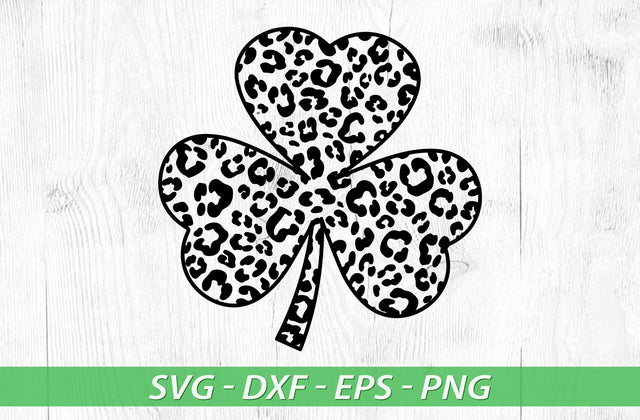 Leopard Print clover svg vector, St Patricks Day Svg,Clover Svg, Lucky Shirt Svg, Clover Vector, Irish Svg, Shamrock Svg, Lucky Mama, Clover SVG MD mominul islam 