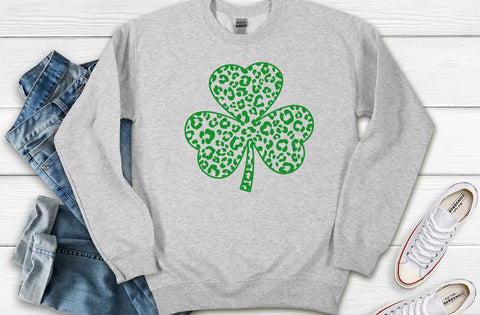 Leopard Print clover svg vector, St Patricks Day Svg,Clover Svg, Lucky Shirt Svg, Clover Vector, Irish Svg, Shamrock Svg, Lucky Mama, Clover SVG MD mominul islam 