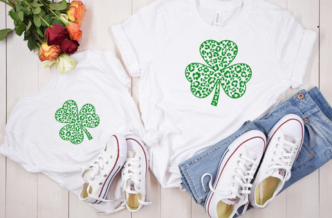 Leopard Print clover svg vector, St Patricks Day Svg,Clover Svg, Lucky Shirt Svg, Clover Vector, Irish Svg, Shamrock Svg, Lucky Mama, Clover SVG MD mominul islam 