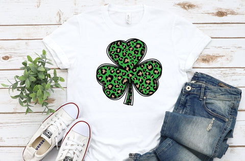 Leopard Print clover svg vector, St Patricks Day Svg,Clover Svg, Lucky Shirt Svg, Clover Vector, Irish Svg, Shamrock Svg, Lucky Mama, Clover SVG MD mominul islam 