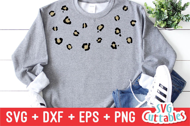 Leopard Print Collar SVG Svg Cuttables 