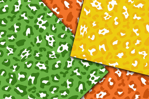 Leopard Print Digital Papers Digital Pattern Old Market 