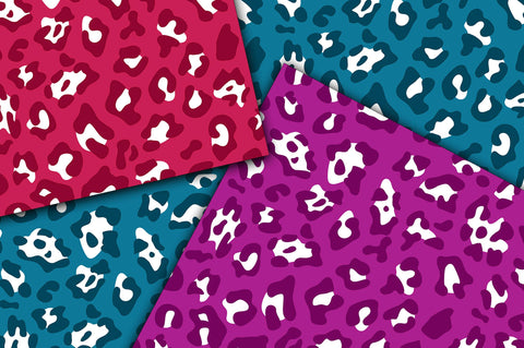 Leopard Print Digital Papers Digital Pattern Old Market 