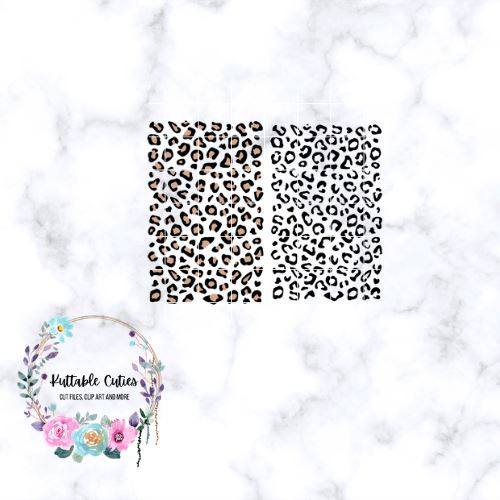 Leopard Print Instant Download SVG Kuttablecuties 